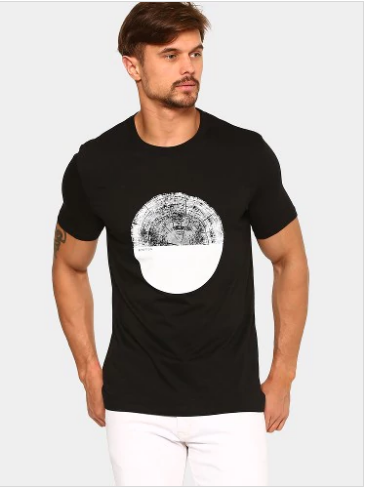 Circle Printed T-Shirt