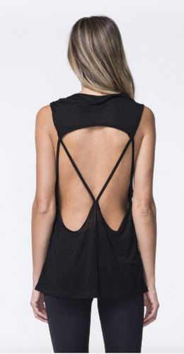 Open Back Tank Top